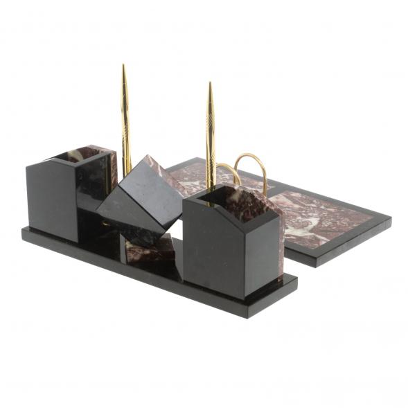 Письменный набор &amp;quot;Куб&amp;quot; из креноида 127514