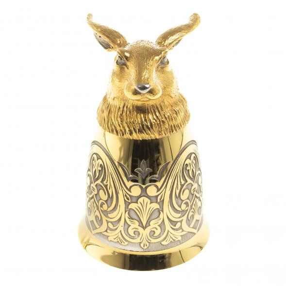 Стопка перевертыш &amp;quot;Заяц&amp;quot; 70 мл Златоуст 123635