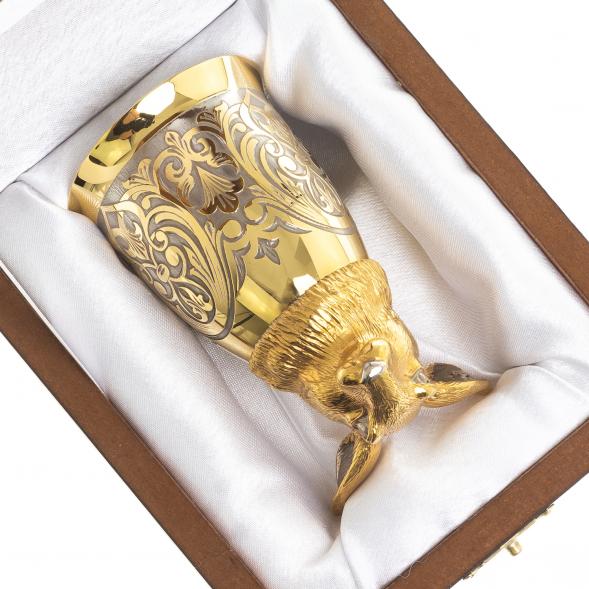 Стопка перевертыш &amp;quot;Заяц&amp;quot; 70 мл Златоуст 123635