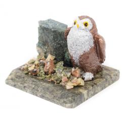 Сувенир "Сова" змеевик