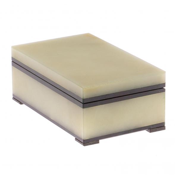 Шкатулка из нефрита 11,5х7х4,5 см 125134