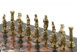 Шахматы "Греко-Римская война" 32х32 см лемезит