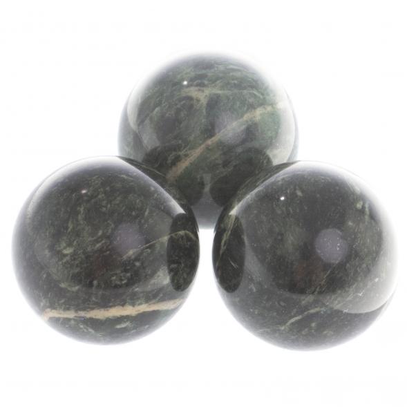 Шар из темного змеевика 3,5 см 124393