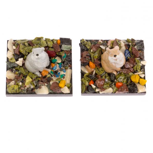 Сувенир &amp;quot;Заяц&amp;quot; из змеевика 116546