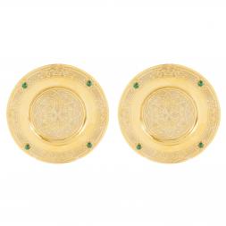 Чайный набор &amp;quot;Малахитовый&amp;quot; на 2 персоны