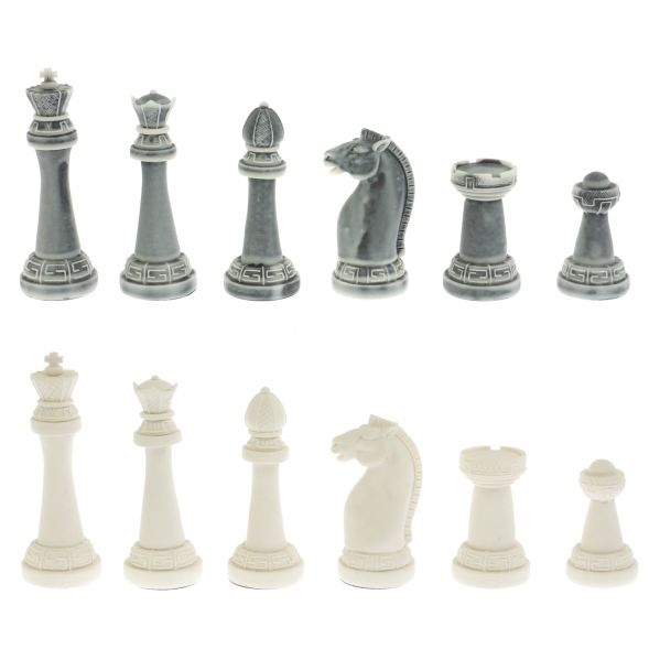 Шахматы подарочные &amp;quot;Стаунтон&amp;quot; 44х44 см мрамор / змеевик 129356