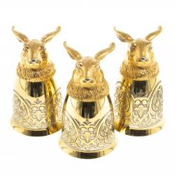 Стопки перевертыши "Заяц" 70 мл 3 шт Златоуст