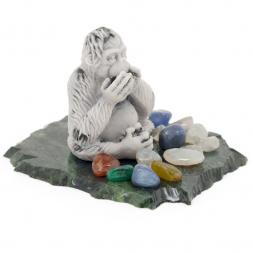 Сувенир из мрамолита &amp;quot;Обезьяна&amp;quot;