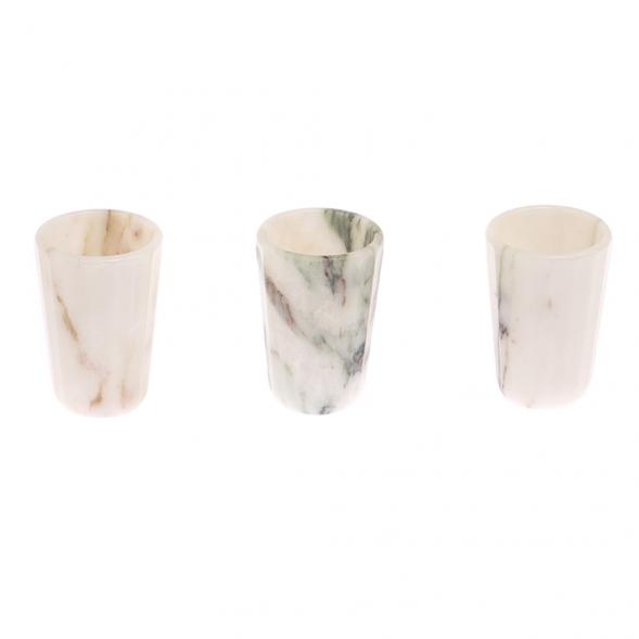 Стопка из мрамора 4,5х4,5х6,5 см 125211