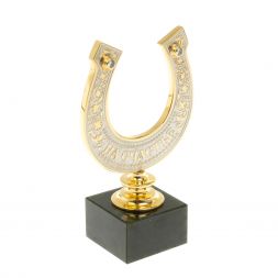 Подкова сувенирная &amp;quot;На счастье&amp;quot; камень нефрит в подарочной коробке Златоуст