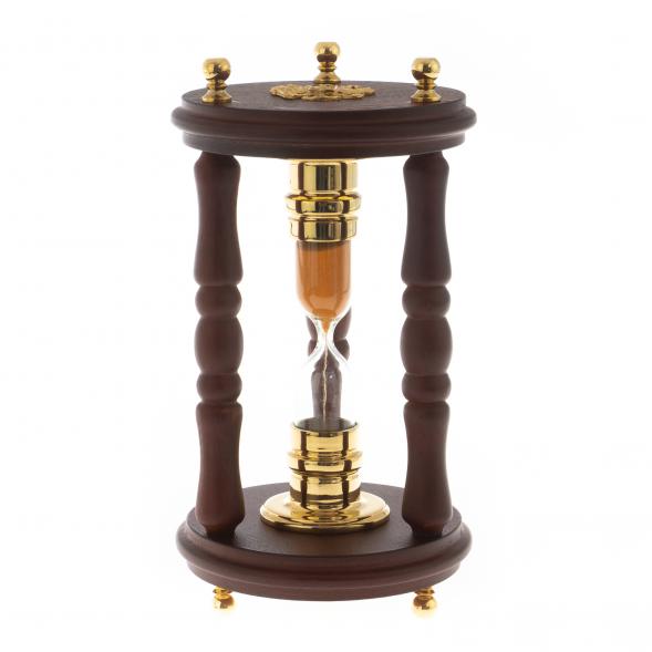 Златоустовские песочные часы «Герб РФ» на 5 минут