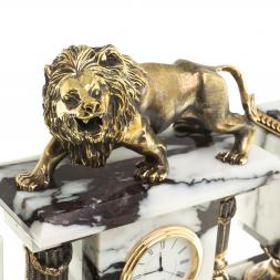 Письменный прибор &amp;quot;Рычащий лев&amp;quot; камень мрамор