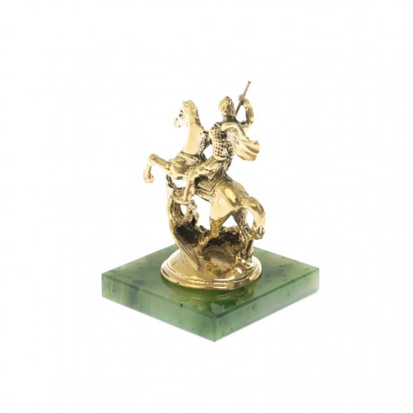 Статуэтка &amp;quot;Георгий Победоносец&amp;quot; на нефрите 128830