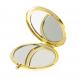 Карманное зеркало шайтанский переливт цвет золото 123261