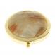Карманное зеркало шайтанский переливт цвет золото 123261