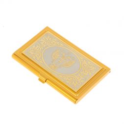 Визитница карманная "Герб здравоохранения" Златоуст