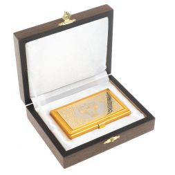 Визитница карманная "Герб здравоохранения" Златоуст