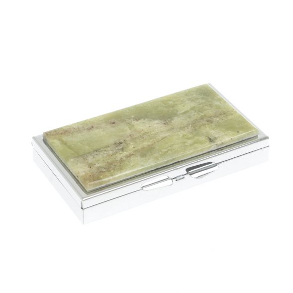 Таблетница на 7 отделений желтый апатит серебристая 127197