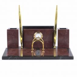 Письменный прибор &amp;quot;Советник&amp;quot; из лемезита