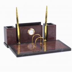 Письменный прибор &amp;quot;Советник&amp;quot; из лемезита