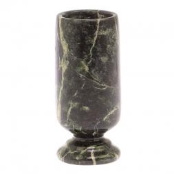 Карандашница из змеевика 6,5х6,5х11,5 см