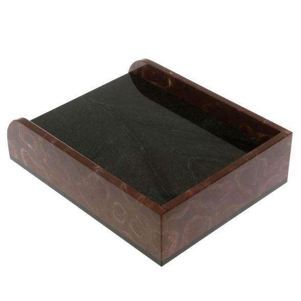 Лоток для бумаг А4 двухъярусный лемезит 129208