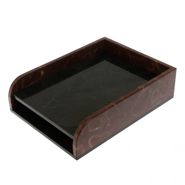 Лоток для бумаг А4 двухъярусный лемезит 129208