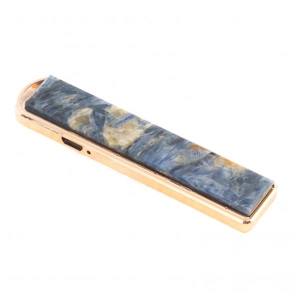 USB зажигалка из камня кианит 124626