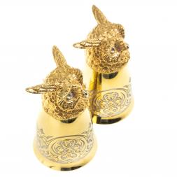 Стопки перевертыши "Филин" 70 мл 2 шт в подарочной упаковке Златоуст