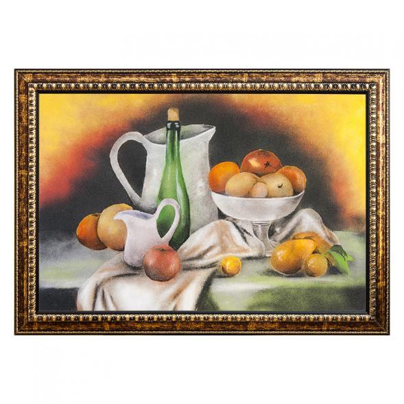 Натюрморт &amp;quot;Фрукты&amp;quot; багет 46х66 см, каменная крошка 111742