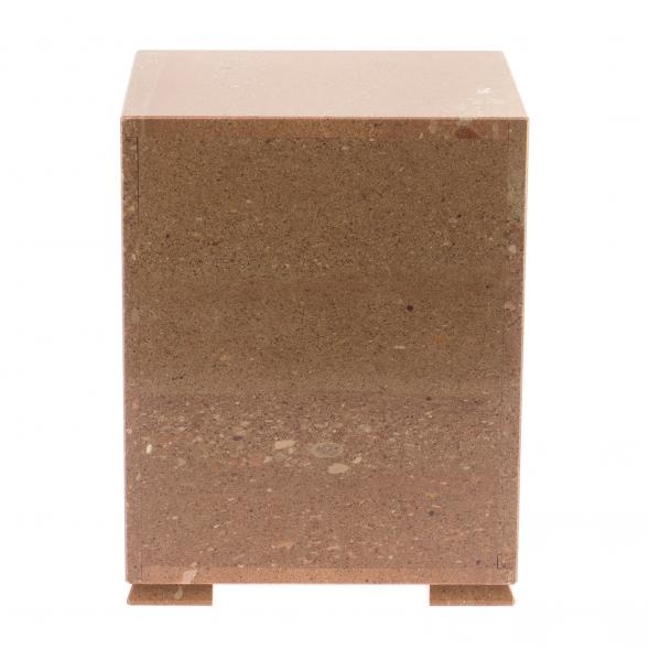 Сейф средний из коричневого мрамора 124627