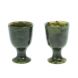 Набор рюмок на ножке 2 шт из нефрита 4х4х6 см 128311