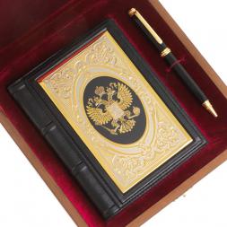 Подарочный набор "Держава" ежедневник А6 и ручка Parker