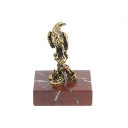 Статуэтка &amp;quot;Орел&amp;quot; из бронзы и креноида 3,5х3,5х5 см