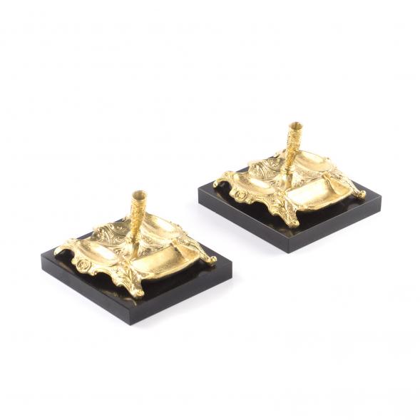 Настольный набор &amp;quot;Сувенирный&amp;quot; из камня долерит 113220