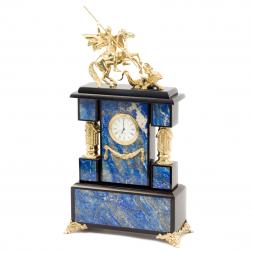 Часы &amp;quot;Георгий Победоносец&amp;quot; лазурит