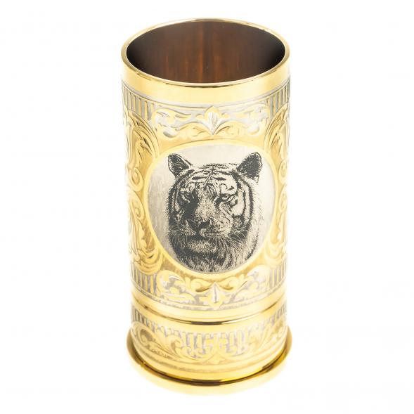 Стопка гильза &amp;quot;Тигр&amp;quot; 40 мл Златоуст 123268