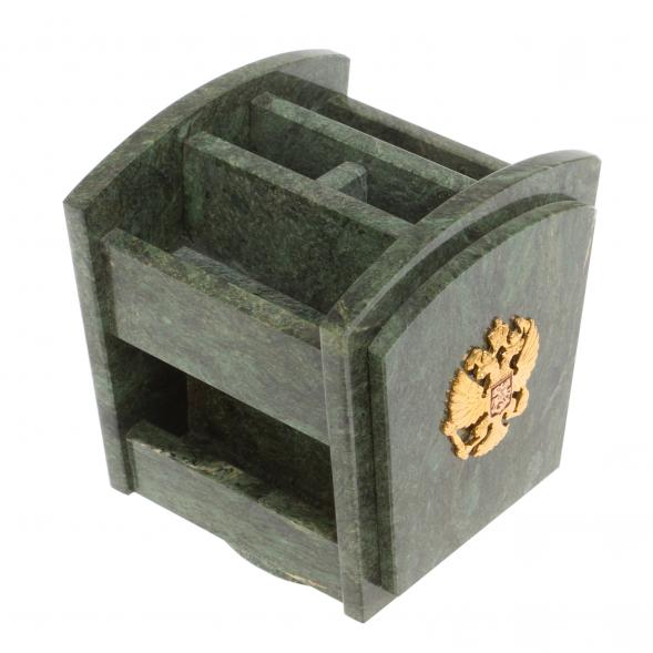 Органайзер для канцелярских принадлежностей из шабровского змеевика 126863