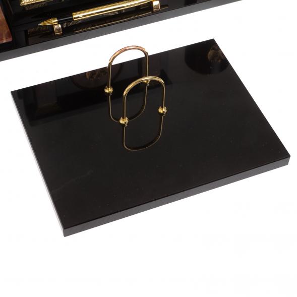 Настольный набор из яшмы &amp;quot;Россия&amp;quot; 113223