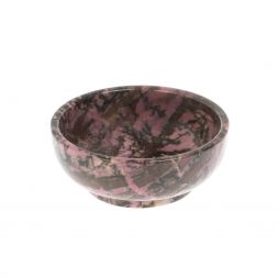 Пиала из камня родонит 8,5х8,5х3,5 см