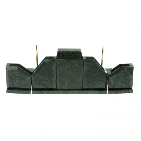 Настольный набор из змеевика &amp;quot;Консул&amp;quot; 113708