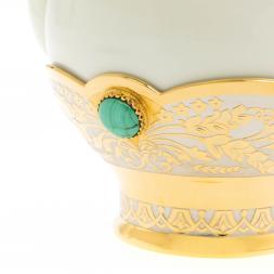 Набор чайный &amp;quot;Малахит&amp;quot; в подарочной коробке Златоуст