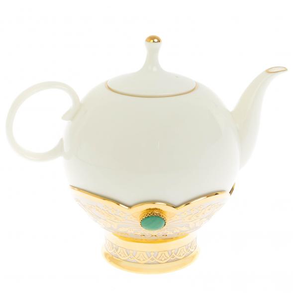 Набор чайный &amp;quot;Малахит&amp;quot; в подарочной коробке Златоуст 129765