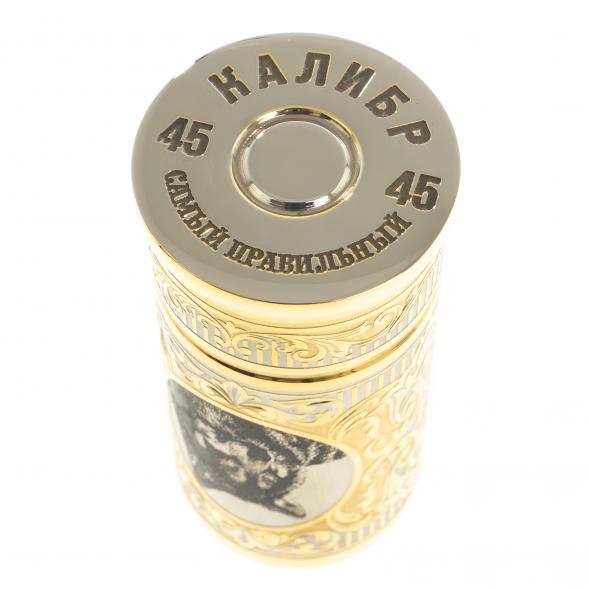Стопка гильза &amp;quot;Волк&amp;quot; 40 мл Златоуст 123271