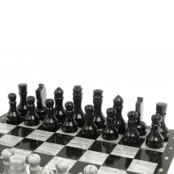 Шахматы "Традиционные" мрамор гранит 40х40 см