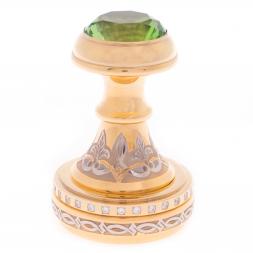 Оснастка для печати &amp;quot;Изумруд&amp;quot; круглая в подарочной упаковке Златоуст