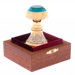 Оснастка для печати &amp;quot;Топаз&amp;quot; металлическая в подарочной упаковке Златоуст