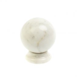 Подставка под шар из белого мрамора 3,7х3,7х1,5 см