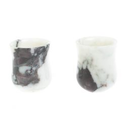 Набор стопок из саянского мрамора 5х5х6 см