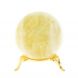 Шар из камня лимонный цитрин 5,9 см 128548